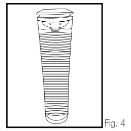 Homedics Total Clean Tower Air Cleaner - Operating Instructions Fig 4