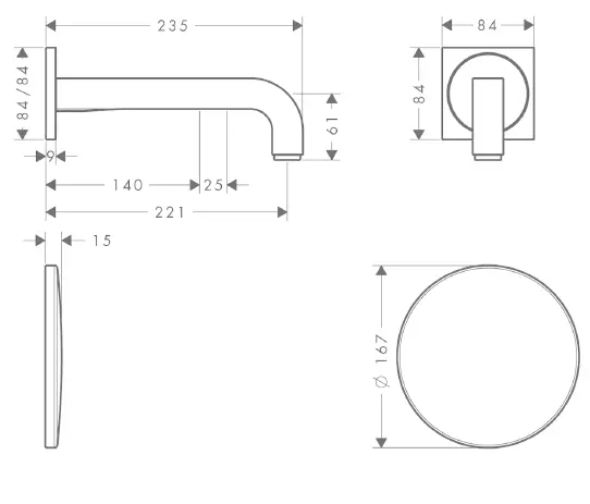 AXOR-39118310-Citterio-Electronic-Basin-Mixer-For-Concealed-fig-2