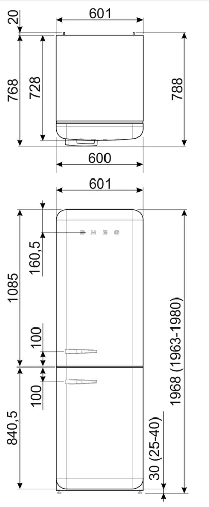 Dimension Illustration