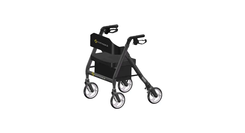 Comodita Spazio Special Extra Wide Rolling Walker With Orthopedic Seat User Guide Comodita Spazio Special Extra Wide Rolling Walker With Orthopedic Seat User Guide