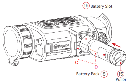 InfiRay FL35R Finder ǁ Thermal Imaging Monocular - 3