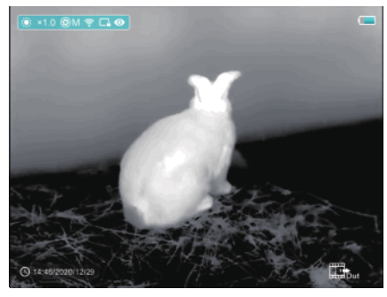 InfiRay FL35R Finder ǁ Thermal Imaging Monocular - icon43