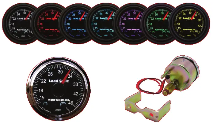 RW 510 Series Onboard Load Scale Interior Analog