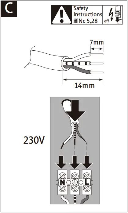 Paulmann 667.63 Carolina Spotlight 01C