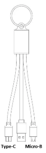 MOB-MO9292-Keyring-with-USB-Type-C-Cable-FIG-1