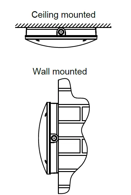 KSR LIGHTING KSRSF336 Multi Wattage Triple CCT Bulkhead 3