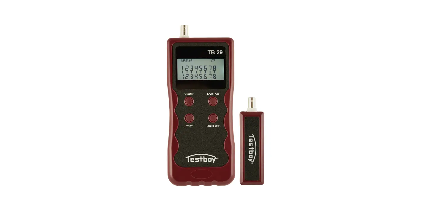 Testboy Tb 29 Network Cable Tester Instruction Manual