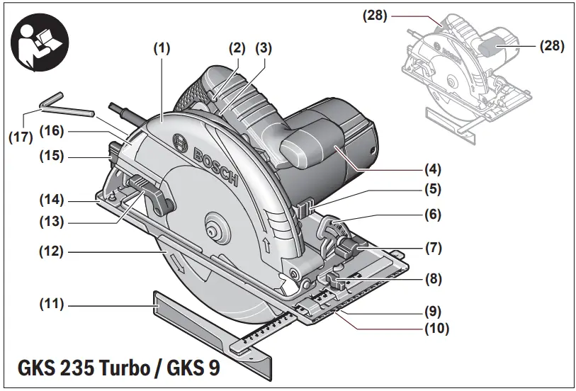 BOSCH GKS 235 Turbo Hand Held Circular Saw-fig2