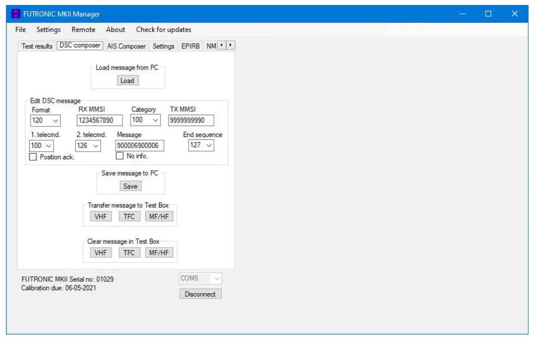 DANPHONE Futronic MKII Manager - fig 2