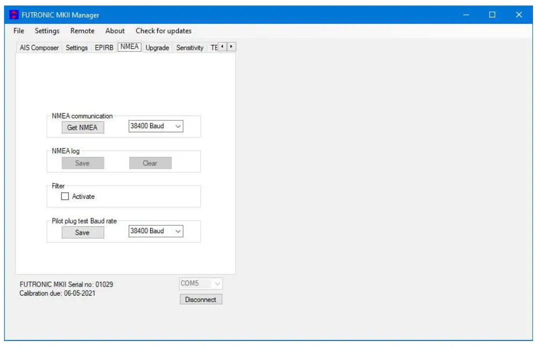 DANPHONE Futronic MKII Manager - fig 8