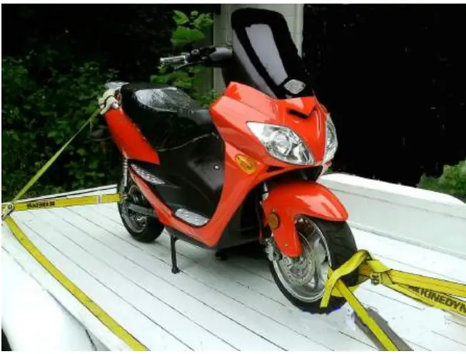 ZEV 1618384857 Electric Motor Scooter and Motorcycle - front