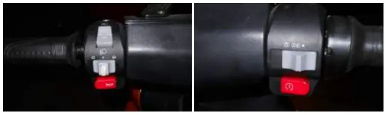 ZEV 1618384857 Electric Motor Scooter and Motorcycle -horn is the button