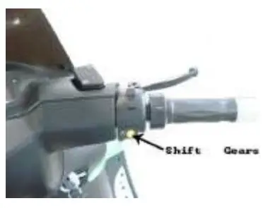 ZEV 1618384857 Electric Motor Scooter and Motorcycle -shift down in powe