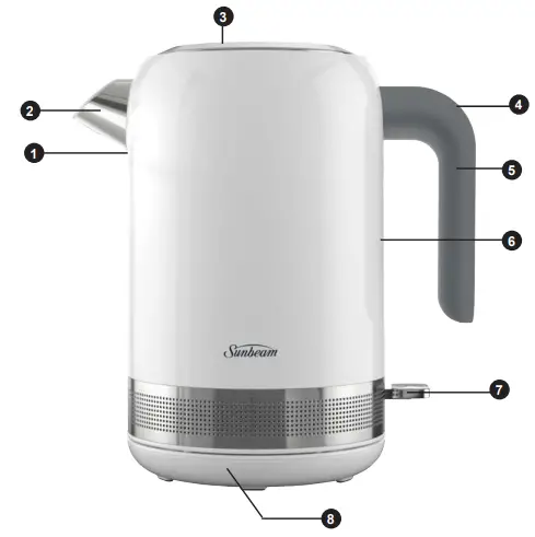 Sunbeam KEP4007 Simply Shine Kettle-fig1