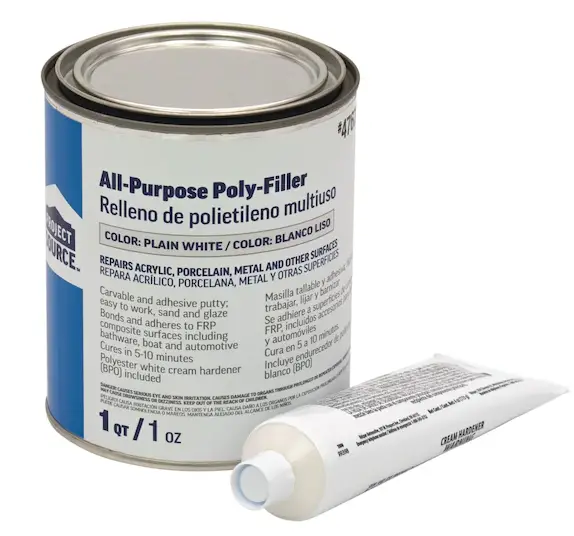 PROJECT-SOURCE-47672511 1-Gallon-White-Multi-surface-Repair-Kit-image