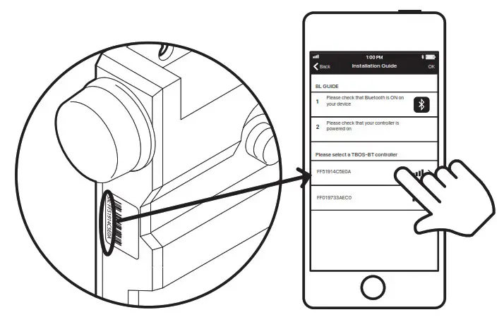 RAIN BIRD TBOS BT Control Module - fig 11