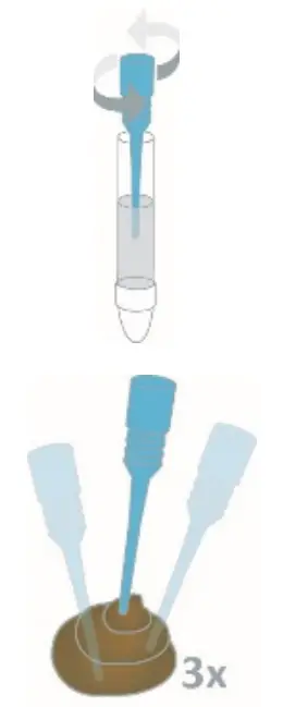 PRAXISDIENST 920006N-10 NADAL Norovirus GI-GII Test - fig 1
