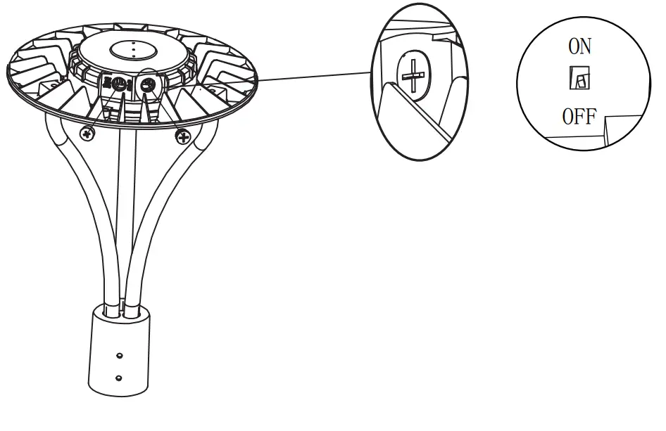 9571 LED Post Top Light - Fig 10