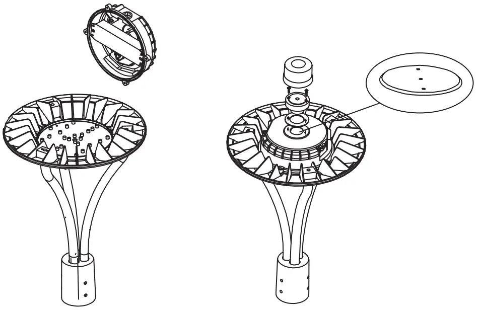 9571 LED Post Top Light - Fig 11