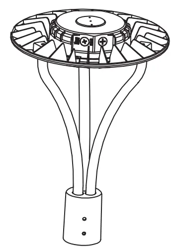 9571 LED Post Top Light