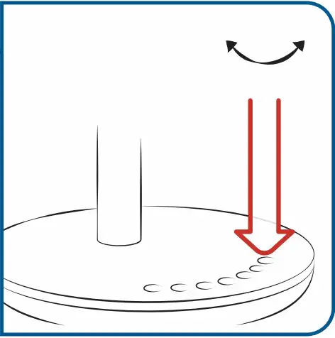 Select left-right oscillation