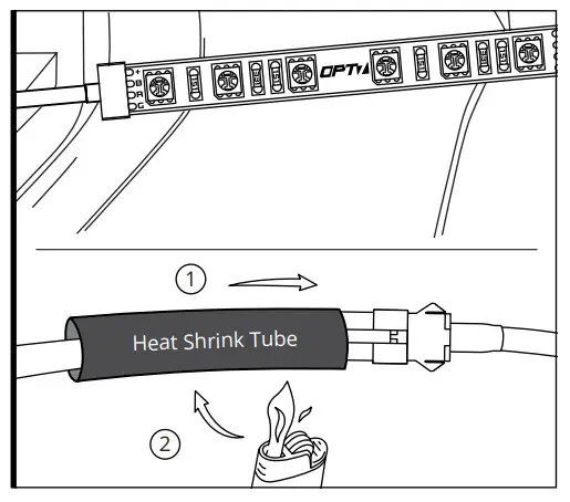 OPT7 LIGHTING AURA PRO Truck Bed Strip Lighting Kit - fig 9