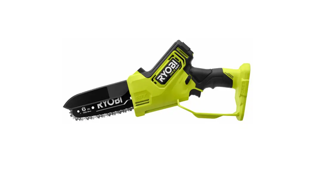 Ryobi P25013 6 Inch Compact Brushless Pruning Chainsaw User Manual