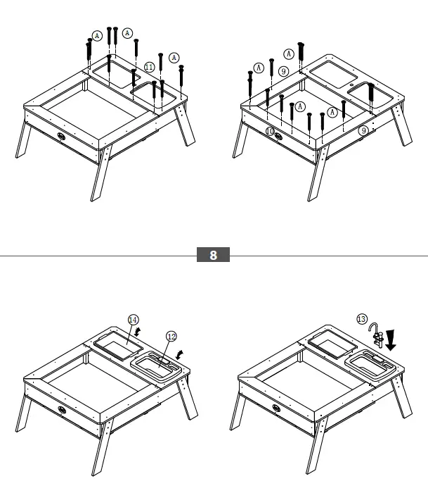 AXI Sand and Water Table Linda 5