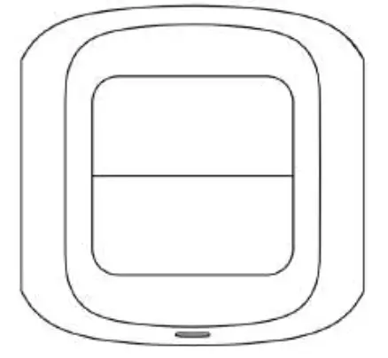 Tuya Linkoze Wireless Switch for Scene Smart Zigbee with 2 Buttons