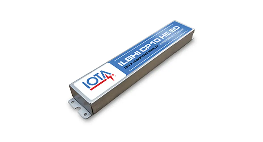 Iota Ilb2h Sp24 He Sd Hv Emergency Led Driver Instruction Manual