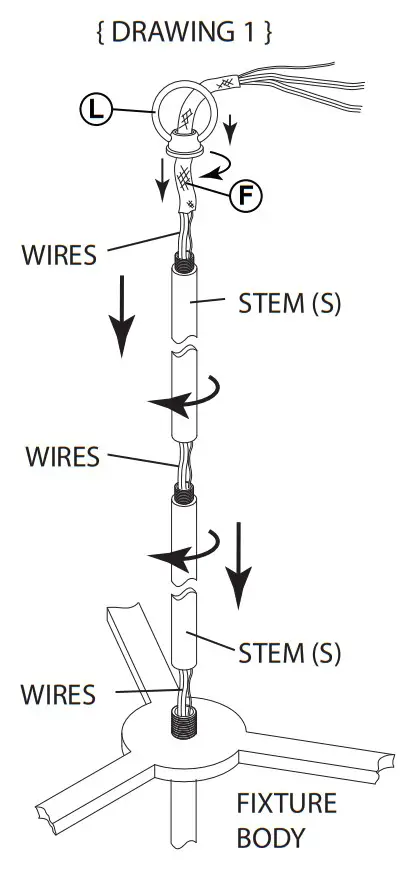Capitol Lighting FR30104 Jolie 19 Inch LED Mini Chandelier - FIG 2