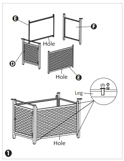 Fire Sense 63699 Albany 44-Inch Rectangular Aluminum Propane Gas Fire Pit - fig 3