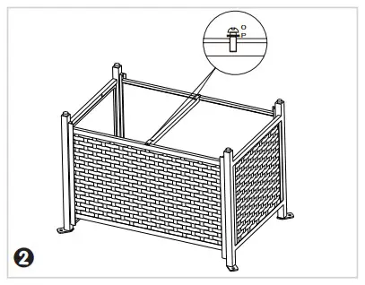 Fire Sense 63699 Albany 44-Inch Rectangular Aluminum Propane Gas Fire Pit - fig 4