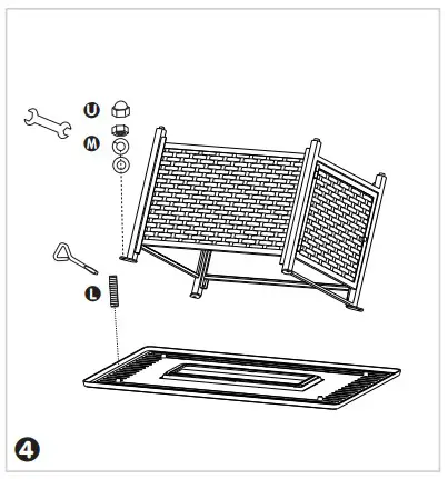 Fire Sense 63699 Albany 44-Inch Rectangular Aluminum Propane Gas Fire Pit - fig 6