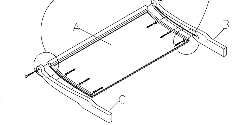 ASHLEY B719 77 Flynnter Queen Sleigh Bed - Product Overview 4