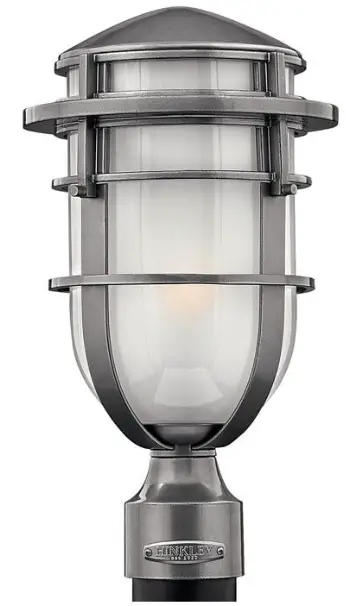 HINKLEY 1321 27 Inch Tall 1 Light Outdoor Post Lamp
