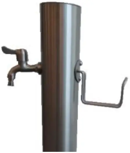 westfalia 89 13 96 Stainless Water Tap Column with Hose Holder - ICON 2
