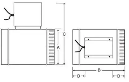 Patterson Kelley P-K Storm Gas Fired Boiler - Motorized Combustion Air Dampers