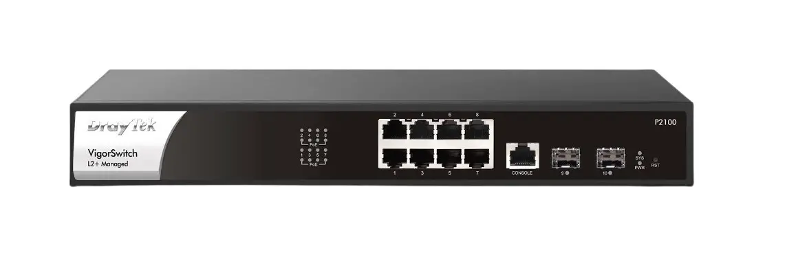 Draytek Vigorswitch P2100 L2 Plus Managed Switch User Guide