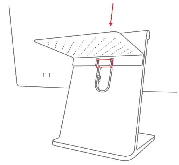 twelve south BackPack for iMac - power cable 1
