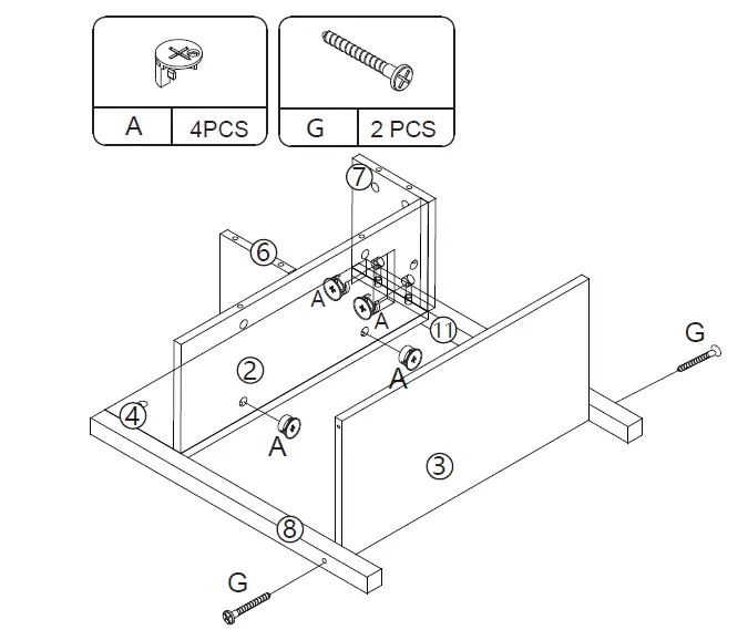 JAXSUNNY-HG61X1227-Rustic-X-Shape-Flip-Top-Side-Table-of-User-07