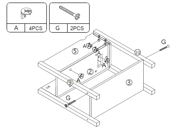 JAXSUNNY-HG61X1227-Rustic-X-Shape-Flip-Top-Side-Table-of-User-08