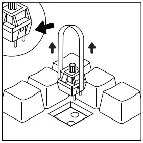 GLORIOUS GMMK BRN V2 Modular Mechanical Gaming Keyboard - Switch