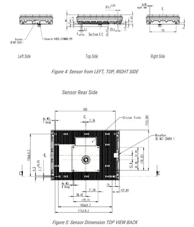 Smartmicro TRUGRD LR UMRR1231 Universal Medium Range Radar - Figure 4