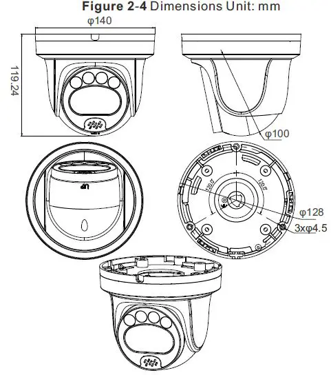 SUNELL-SN-IPR80xxCQAA-Active-Detterence-Turret-Network-Camera-fig- (4)