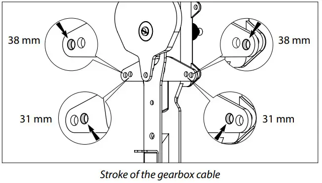 VETUS AFSTTOP Single Lever Remote Control Top Mounting -