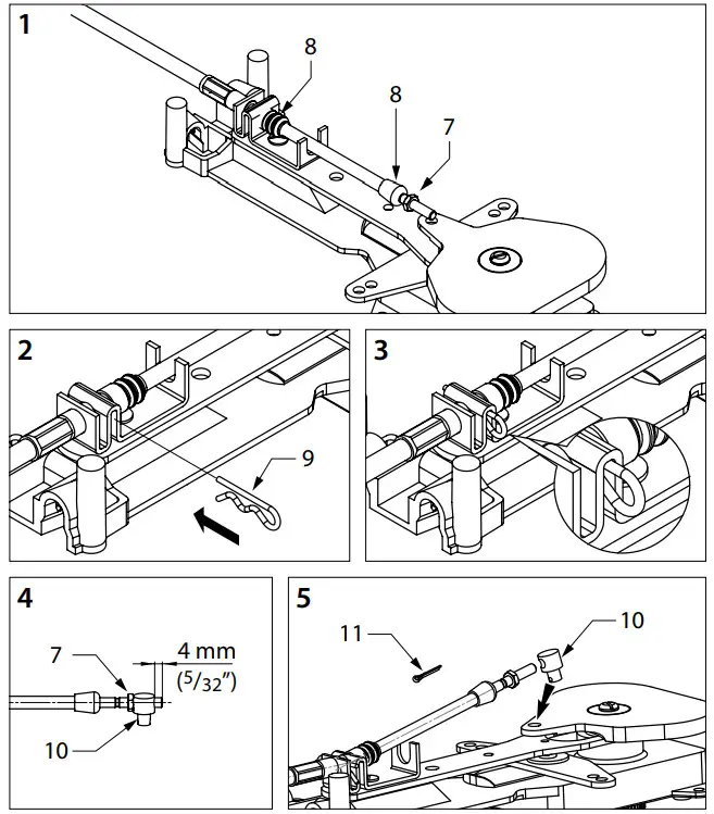 VETUS AFSTTOP Single Lever Remote Control Top Mounting - Always