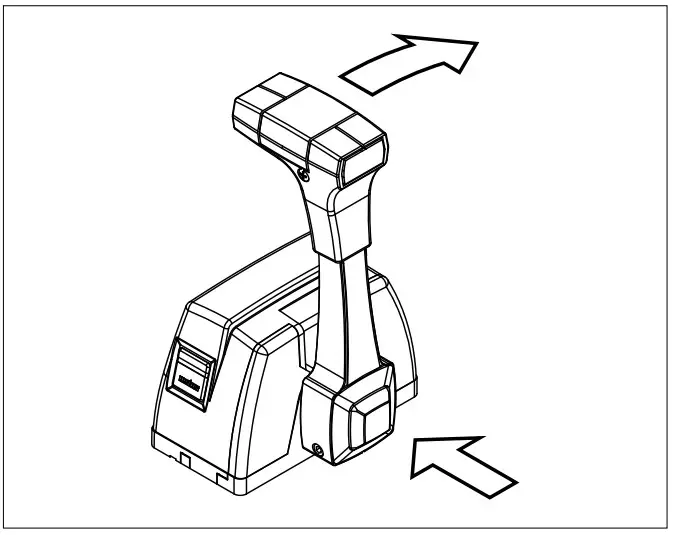 VETUS AFSTTOP Single Lever Remote Control Top Mounting - gearbox lever 8