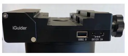 iOptron 7403AG Series Center-balanced GoTo Equatorial Mount with iGuider-Install Telescope