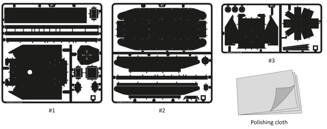 Model Parts And Assembly Tools